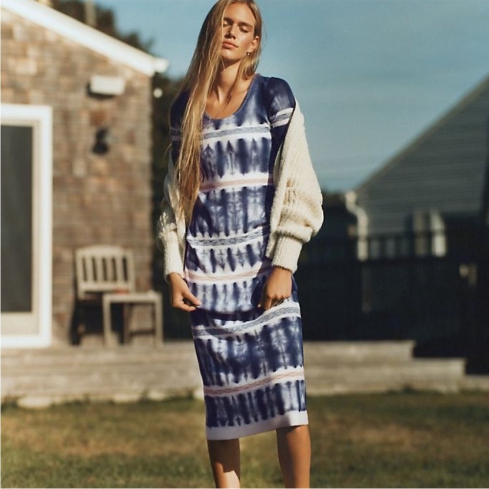 ANTHROPOLOGIE KATO TIE DYE MAXI DRESS